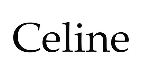 celine brand|how to pronounce celine brand.